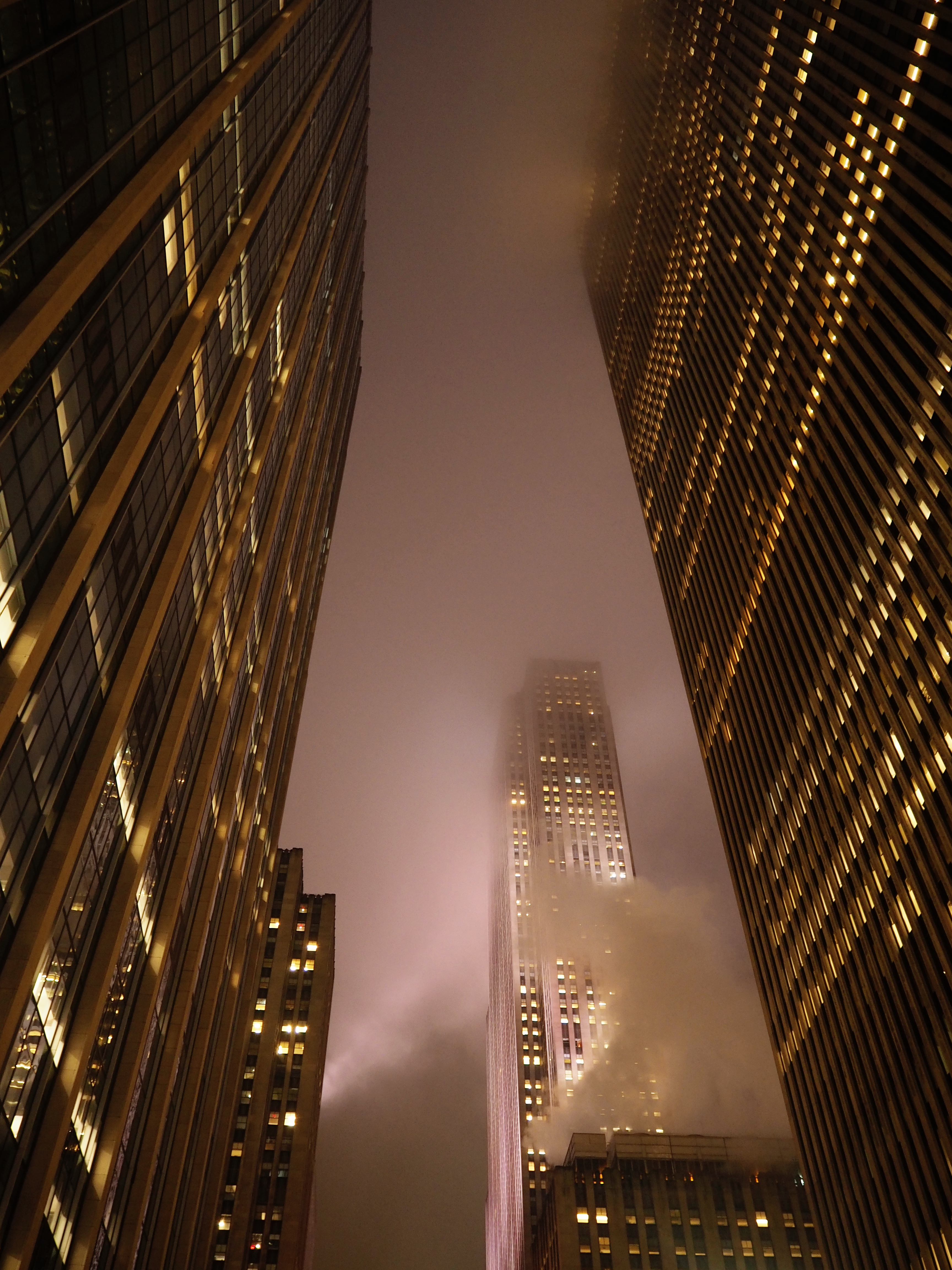 New York Gotham cityscape