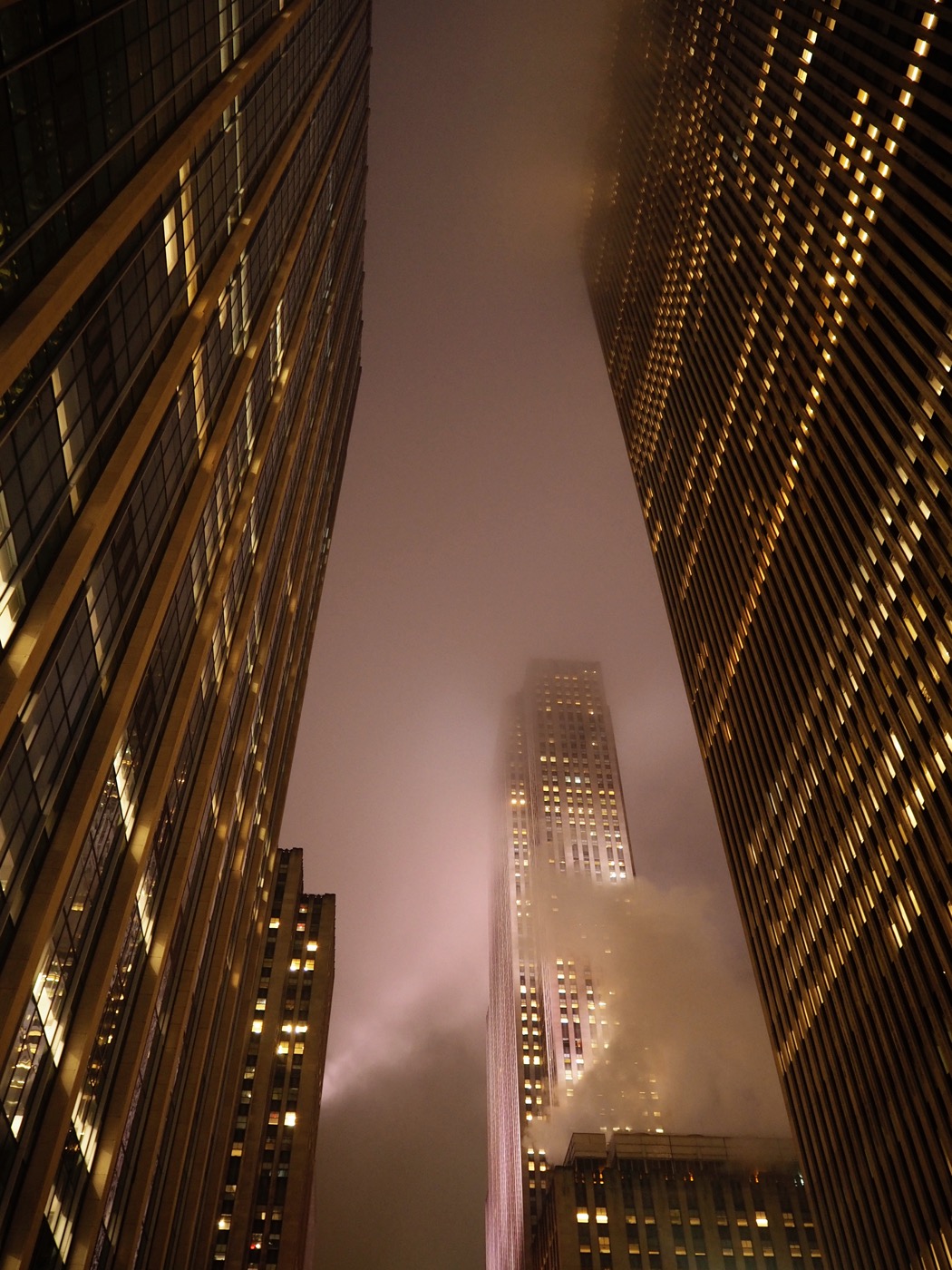 New York Gotham cityscape